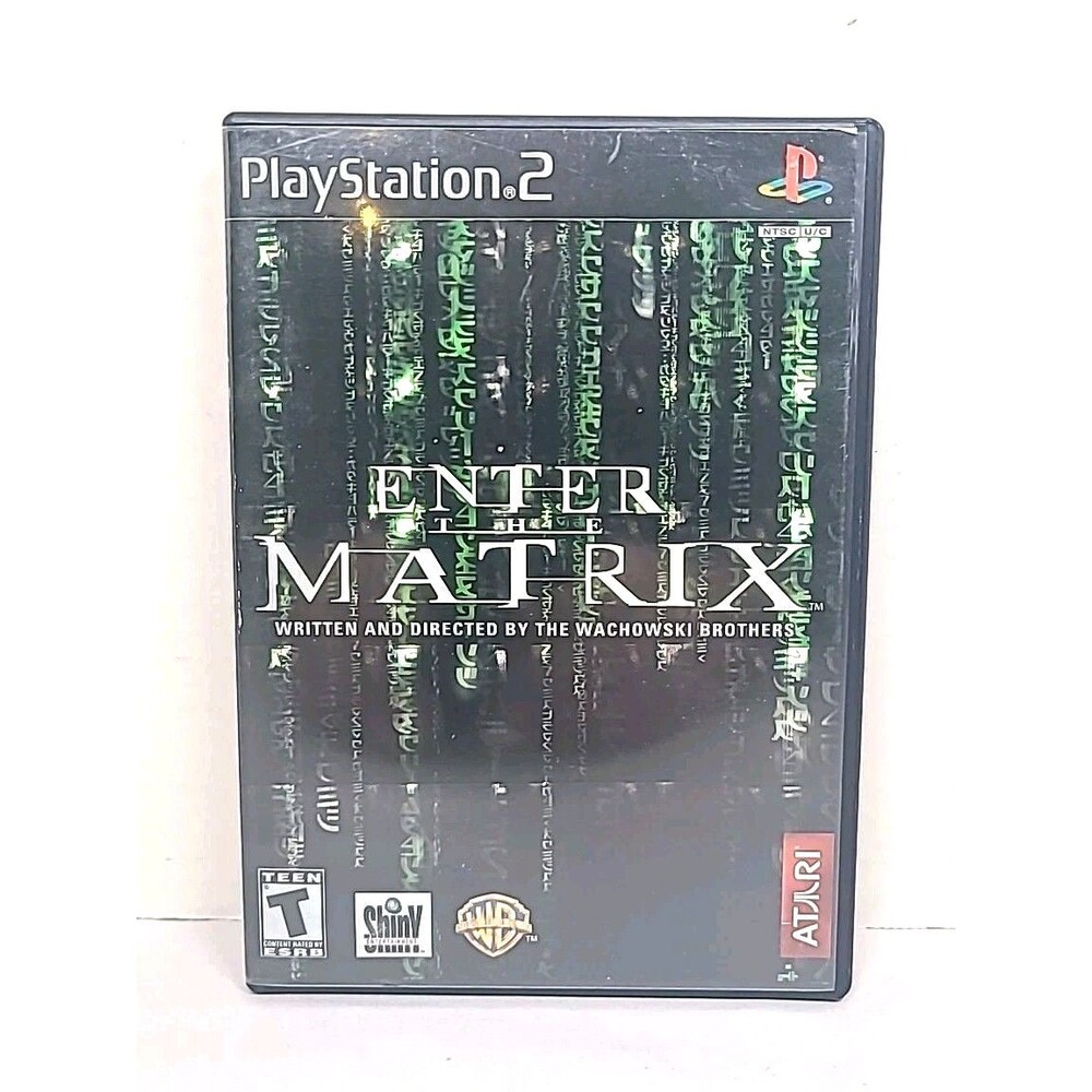 Enter the Matrix (Sony PlayStation 2, 2003) No Manual